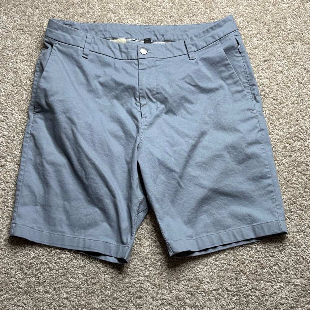 lululemon athletica Men’s Light Blue Performance Shorts